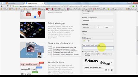 How To Create Email Id Or How To Create New Email Id Using Gmail In