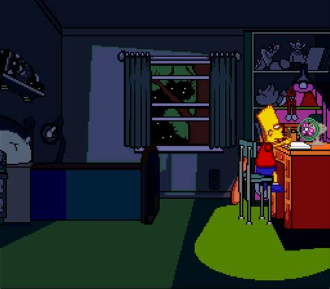 The Simpsons Barts Nightmare Screenshots Gamefabrique