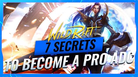 7 Secrets To Become A Pro Adc Dragon Laner In Wild Rift Youtube