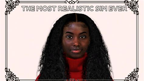 How To Make The Most Realistic Sim In Cas Ever No Reshadeno Photoshop
