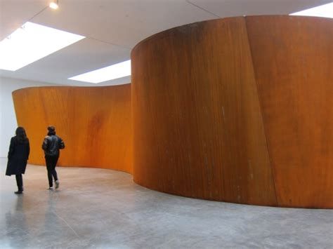 Richard Serras Massive Steel Sculptures At Gagosian Galleries