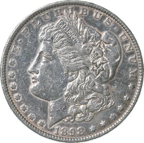 Better 1898 Morgan Silver Dollar 90 Us Coin Nice Coin Property Room