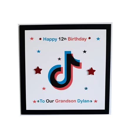 Tik tok, owned by a chinese company bytedance, was launched as douyin in china in september 2016 and then introduced to the overseas market as tiktok one year later. Tik Tok Birthday Card - Handmade Cards by KD