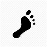 Icon Foot Step Icons Footprint Walking Walk