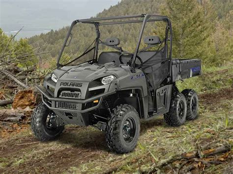 New 2016 Polaris Ranger 6x6 Avalanche Gray Atvs For Sale In North