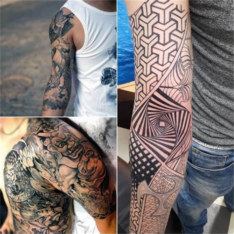 Getting a sleeve tattoo simply means going big or just chucking the idea of getting one. Sleeve Tattoos for Men - Best Sleeve Tattoo Ideas and Designs