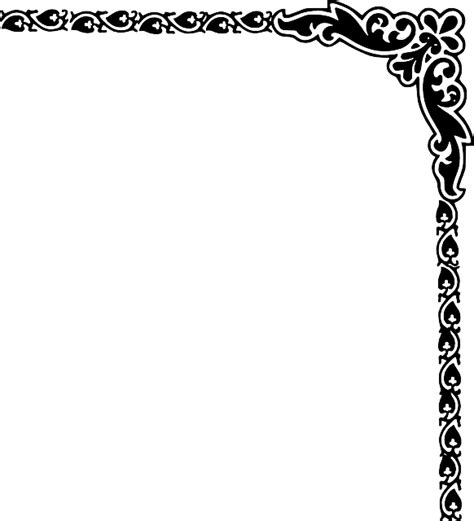 Ornate Borders Png Clipart Best