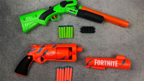 New Nerf Fortnite Revolver Action Force Shotgun Toy Guns My Xxx Hot Girl