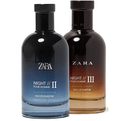 Buy Zara2X Night Pour Homme II Night III Eau De Parfum 3 4 Fl Oz