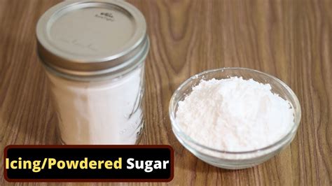 How To Make Icing Sugar Recipe At Home Just In 2 Minutes Powdered Or