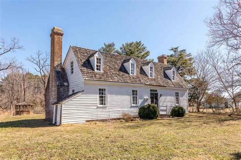 Circa Historic Colonial Farmhouse For Sale W Outbuildings On
