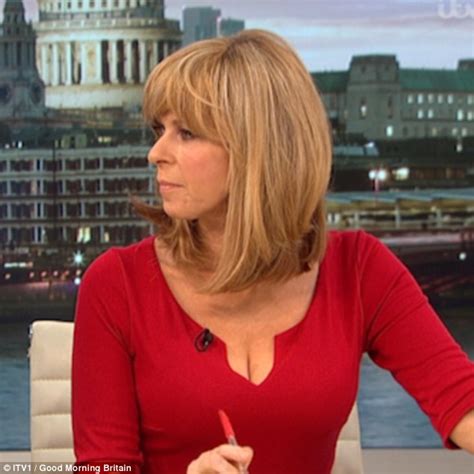 Kate Garraway Drives Viewers Wild With Her Very Busty Look Daily Mail
