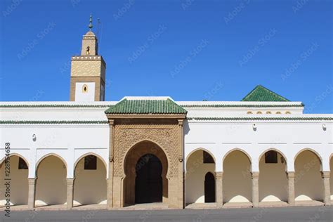 Dâr Al Makhzen Mosque In Rabat Morocco Stock Photo Adobe Stock