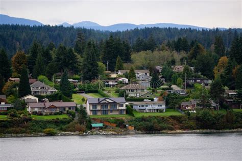 Campbell River Vancouver Island British Columbia Canada Stock Photo