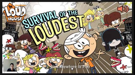 Play The Loud House Survival Of The Loudest Action Game Hd Youtube
