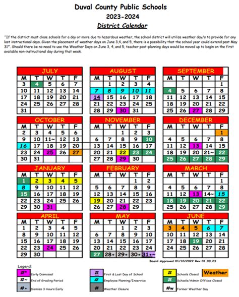 Students And Families District Calendar