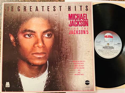 Michael Jackson Plus The Jackson Five 18 Greatest Hits 1983 ﻿ Vinyl