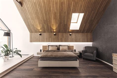 Bed Bedroom Interior Interior Design Modern Hd Wallpaper