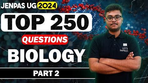 Jenpas Ug 2024 Biology 250 Question Series Part 2 Jenpas Ug Biology Lets Improve Youtube