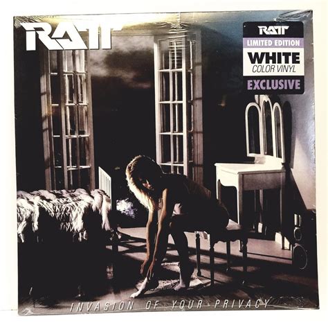 Ratt Invasion Of Your Privacy Limited Edition White Vinyl Stephen