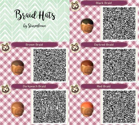 When getting a haircut or makeover, harriet will push a button, and a large, hairdryer looking device will. animal crossing new leaf qr code cute braided hair braid ...