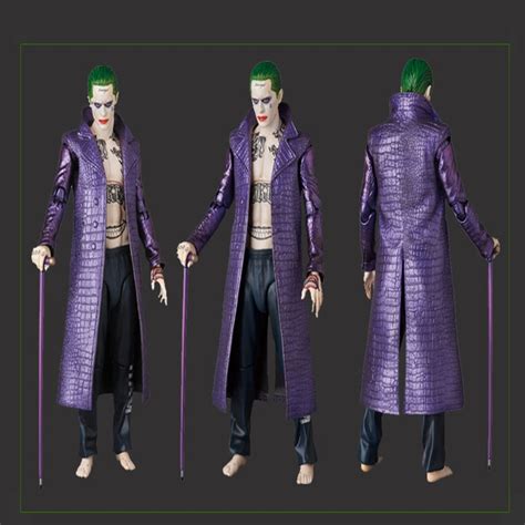 Movie Suicide Squad Jared Leto Joker Cosplay Costume Men Adult Jackets And Coats Halloween