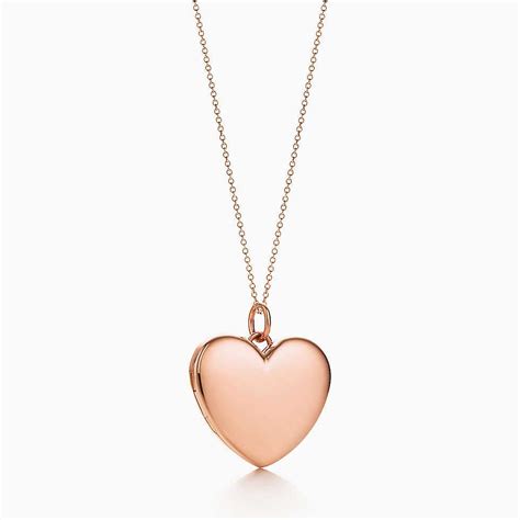 Tiffany And Co Heart Locket Jewelry Pendant