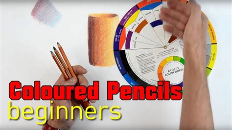 Draw With Coloured Pencils Part Beginners Youtube