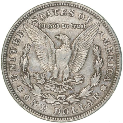 1921 D Morgan Silver Dollar Very Fine Vf Daves Collectible Coins