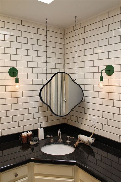 Hanging Corner Bathroom Mirror Corner Bathroom Mirror Bathroom