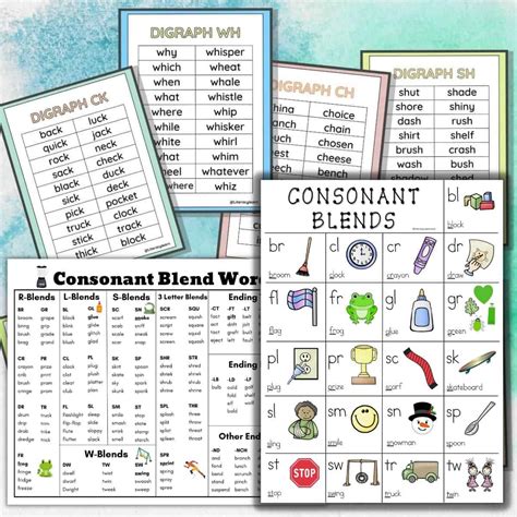 161 Consonant Digraph Words And Examples Free Printables 60 Off