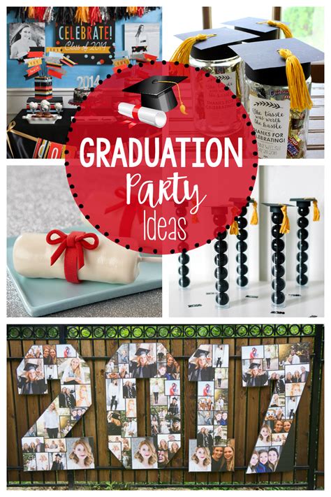 You can use instagram photos in a banner, as part of your centerpieces and on your if you're looking for grad party ideas for girls, take inspiration from this beautiful dessert table featuring sparkly silver and turquoise decorations. 25 Fun Graduation Party Ideas - Fun-Squared