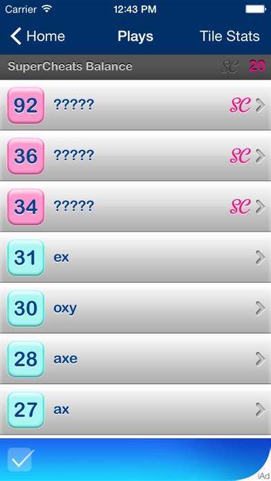 Sometimes users get stuck while playing this game because it's not possible to make a difficult word in the given time. Cheats & Words #1 cheat app for Words With Friends on the ...