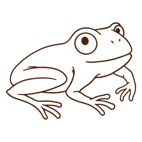 Brown Frog Png And Svg Design For T Shirts
