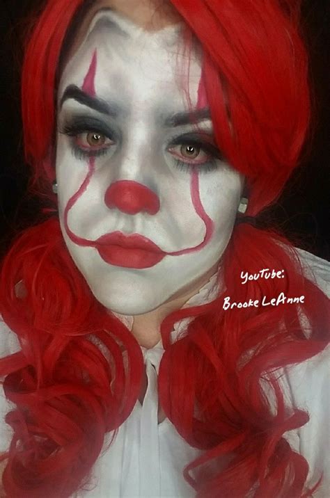 Pennywise From It It Movie Makeup Halloween Ideas Costume Clown