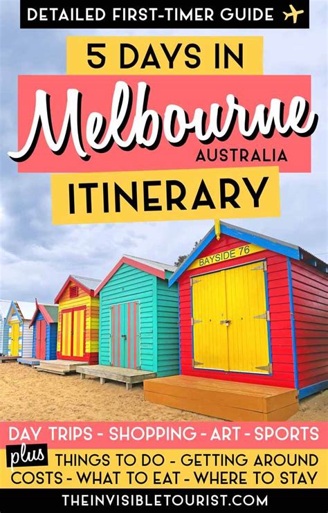 5 Days In Melbourne Itinerary Complete Guide For First Timers