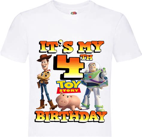 Toy Story Happy 4th Birthday T Shirts And Polo Customshirtie