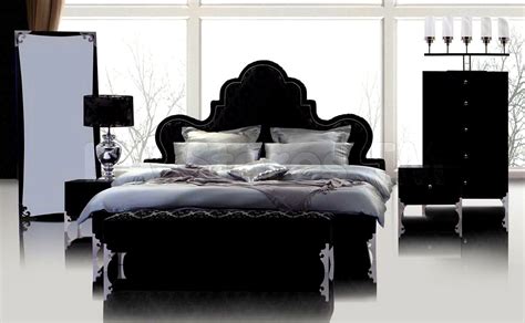 Bedroom Good Looking Gothic Style Bedroom Modern Coffin Beds Sets