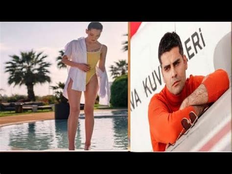 Erkan Meric Angry To See Hazal Subasi In A Pool Dress Hazal Wear Hot