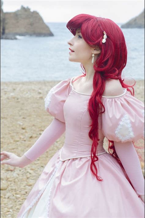 Ariel Disney Princess Dresses Ariel Pink Dress Disney Princess Cosplay