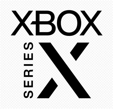 Black Xbox Series X Logo Citypng