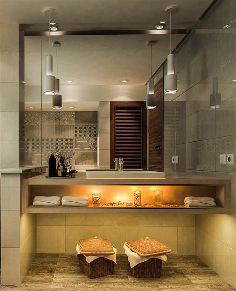 Floor mount vanity in rustic acacia. 40 Modern Bathroom Vanities That Overflow With Style
