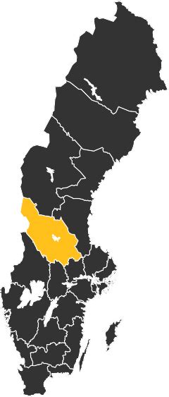 Dalarnas Län Wilderness In Northern Central Sweden Guidebooksweden