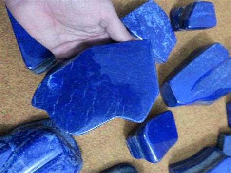 Polished Lapis From Badakhshan Afghanistan Crystals Minerals Stones