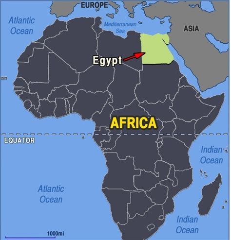 Egypt location on the africa map. Is Egypt in Europe or in Africa? - Quora