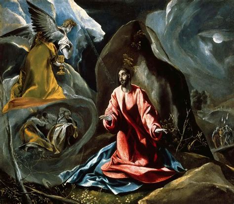 Christ At The Mount Of Olives — El Greco