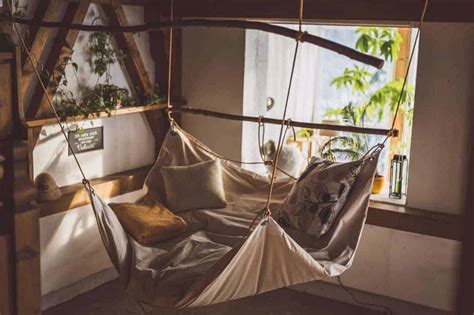 Hammock chair for bedroom can be installed by yourself if you are willing to do it. LE BEANOCK Beanbag-Hammock Bed - Things I Desire