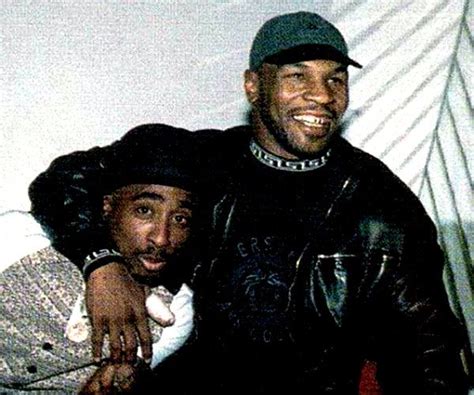 2pac And Mike Tyson Tupac Tupac Shakur Mike Tyson