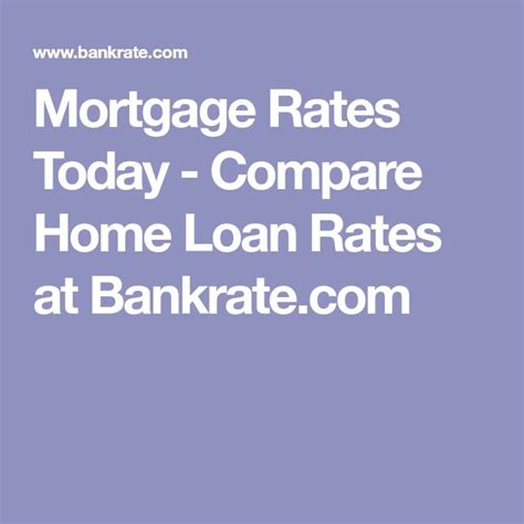 The Words Mortgage Rate Today Compare Home Loan Rate At Bankrate Com