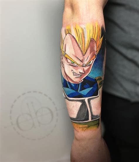 Dragonball z anime tattoo by perjattoo. The Very Best Dragon Ball Z Tattoos